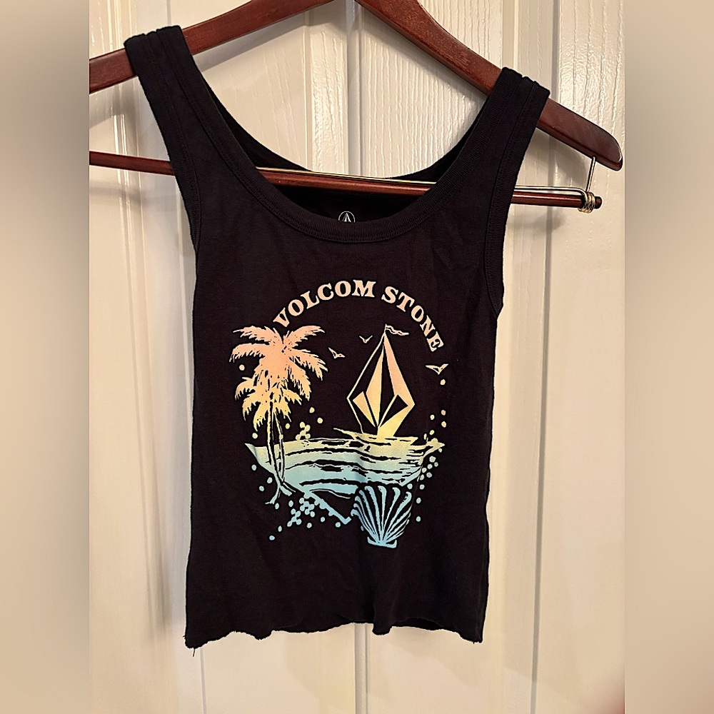 Cute Volcom Cropped Tank Top